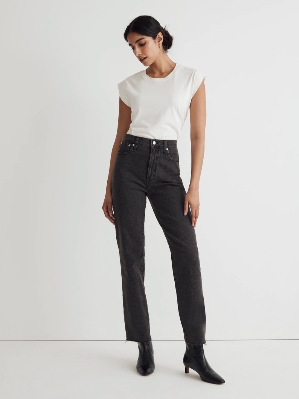 Madewell The Tall Perfect Vintage Jean Lunar Wash 33T